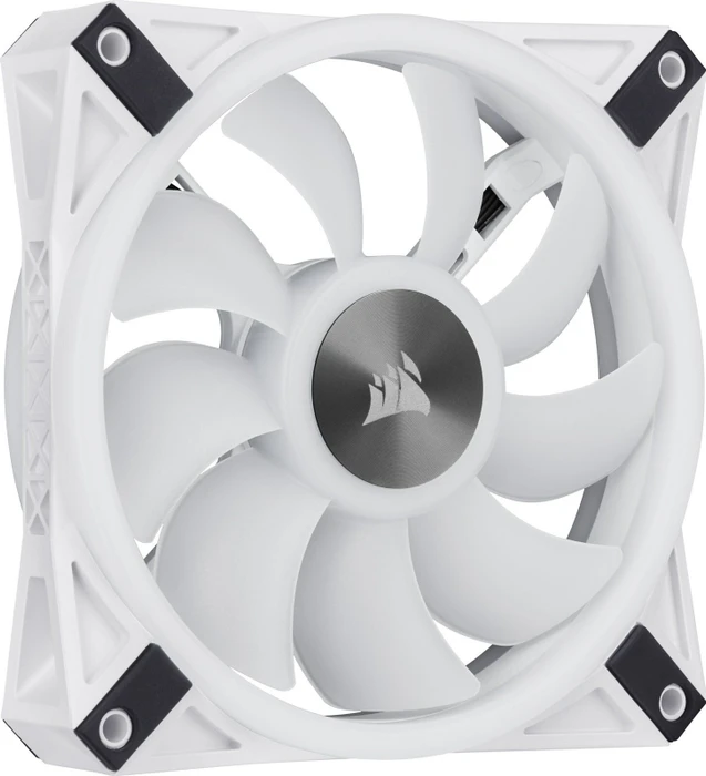 Corsair QL Series iCUE QL120 RGB PWM Triple Fan Kit, weiß, LED-Steuerung, 120mm, 3er-Pack