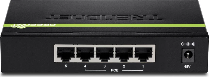 TRENDnet TPE-TG Desktop Gigabit Switch, 5x RJ-45, 31W PoE+