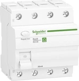 Schneider Electric Fehlerstrom-Schutzschalter Resi9 4P 40A 30mA Typ F