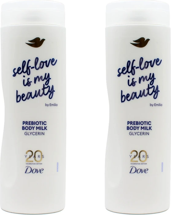Dove Body Love Prebiotic Body Milk mit Glycerin, 400ml