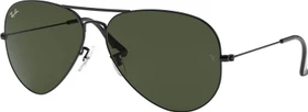 Ray-Ban RB3025 Aviator Classic 62mm polished black/green classic