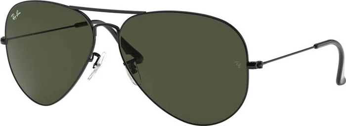 Ray-Ban RB3025 Aviator Classic 62mm polished black/green classic