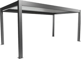 Biohort Pergola 5.5x3 quarzgrau-metallic/silber-metallic