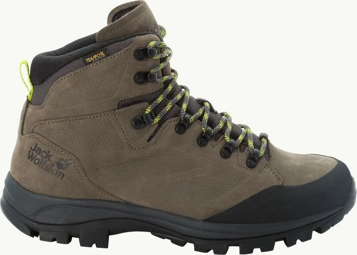 Jack Wolfskin Rebellion Texapore Mid khaki/phantom (Herren)