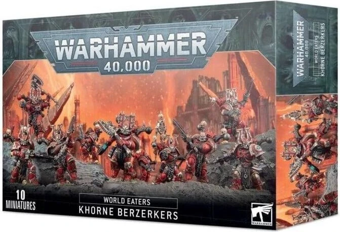 Games Workshop Warhammer 40.000 - World Eaters - Khorne Berserkers