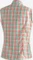 Maier Sports Paloma Hemd ärmellos green lightblue/red check (Damen) Vorschaubild