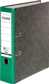 Falken Wolkenmarmor Ordner 2-Ring Recycling, 80mm, A4, grün