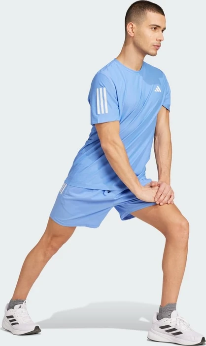 adidas Own the Run Laufshirt kurzarm blue fusion (Herren)