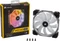Corsair Air Series HD140 LED RGB High Static Pressure PWM, LED-Steuerung, Lüftersteuerung, 140mm, 2er-Pack Vorschaubild