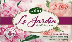 Ottoman Dalan d'Olive Le Jardin peony & rose feste Seife, 200g