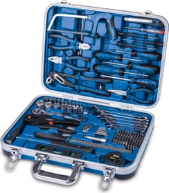 Scheppach TB173 Handwerkzeugset inkl. Koffer, 174-tlg.