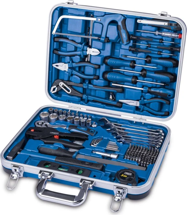 Scheppach TB173 Handwerkzeugset inkl. Koffer, 174-tlg.