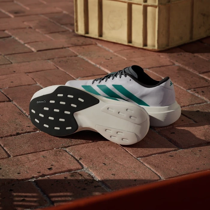 adidas Adizero Evo SL cloud white/pure teal/grey four (Herren)