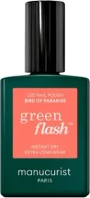 Manucurist Green Flash Led Nagellack bird of paradise, 15ml