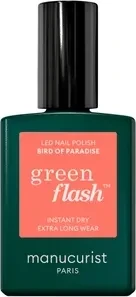 Manucurist Green Flash Led Nagellack bird of paradise, 15ml