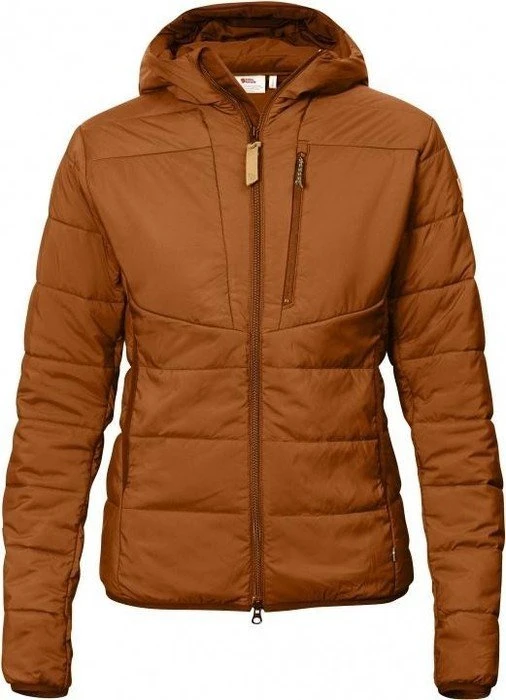 Fjällräven Keb Padded Hoodie Funktionsjacke autumn leaf (Damen)