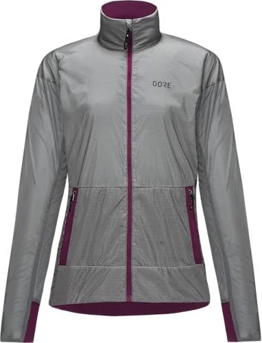 Gore Wear Drive Laufjacke lab gray/process purple (Damen)