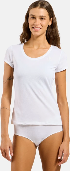 Odlo Active F-Dry Light Eco Funktionsshirt kurzarm weiß (Damen)