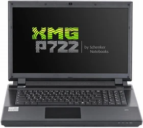 Schenker XMG P722-8OV Pro, Core i7-3630QM, 16GB RAM, 250GB SSD, 750GB HDD, GeForce GTX 680M, DE