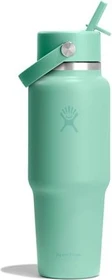 Hydro Flask Wide Mouth Travel Flex Straw Cap Isolierflasche 946ml mermaid green