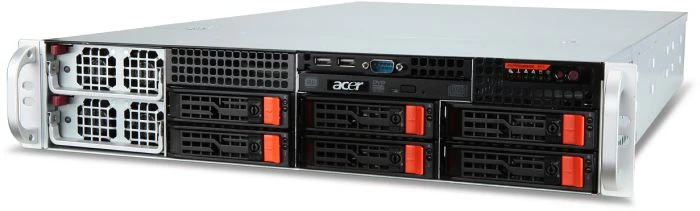 Acer Altos AR585 F1, 2x Opteron 6128, 8GB RAM, 2HE