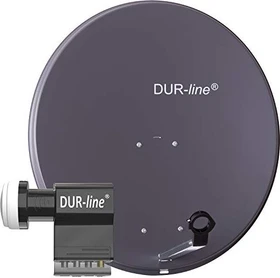 Dura-Sat Dur-line MDA 80 anthrazit 6 Teilnehmer Komplett-Anlage