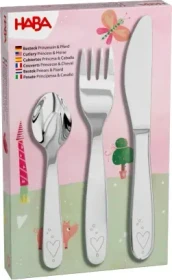 HABA Prinzessin & Pferd Kinderbesteck-Set, 3-tlg.