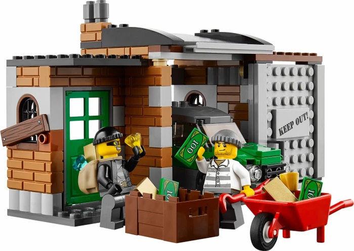 LEGO City Polizei - Verfolgung mit dem Polizei-Hubschrauber