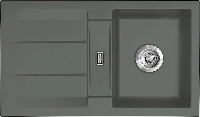 systemceram Genea 87 F Einbau Becken reversibel lava