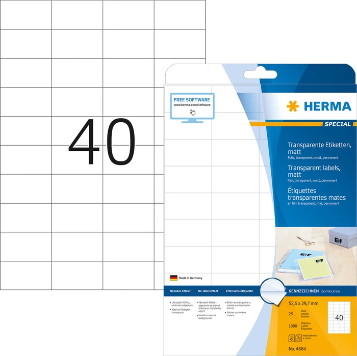 Herma Wetterfeste Folienetiketten
