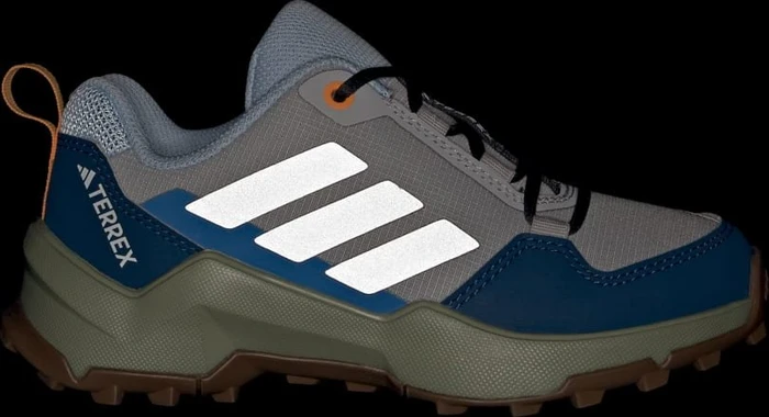 adidas Terrex AX4R grey two/reflective silver/glow blue (Junior)