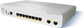Cisco Catalyst 2960-C PD Compact LAN Base Desktop Managed Switch, 10x RJ-45, PoE+ PD (WS-C2960CPD-8TT-L)