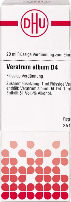 DHU Veratrum Album D Dilution