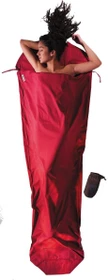 Cocoon MummyLine Small Baumwolle Hüttenschlafsack monk's red