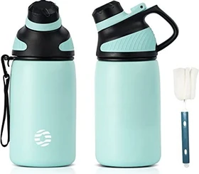 FJbottle Magnetische Isolierflasche 400ml grün