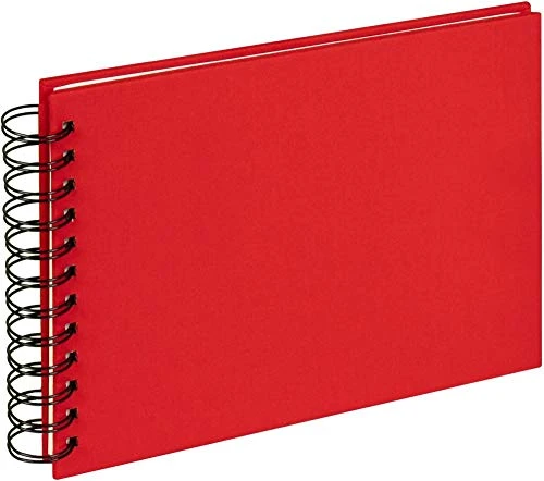Walther Design Spiralalbum Cloth 23x17 rot