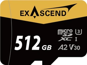 Exascend Catalyst R175/W150 512GB, UHS-I U3, A2, Class 10