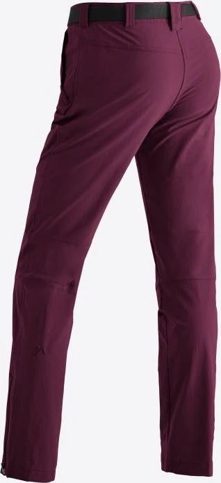 Maier Sports Inara Slim Hose lang cherry wine (Damen)
