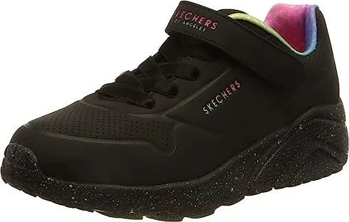 Skechers UNO Lite Rainbow schwarz (Junior)