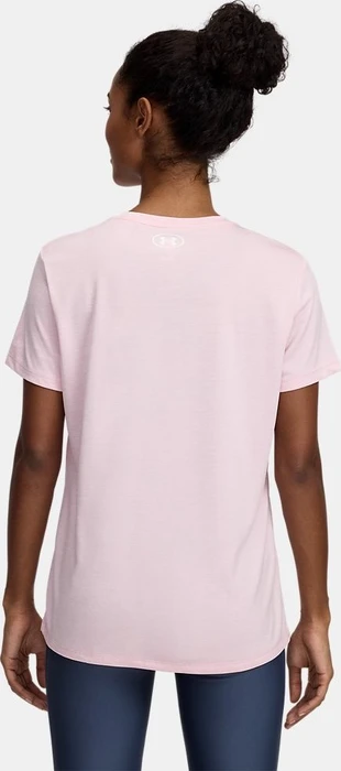 Under Armour Tech Twist Funktionsshirt kurzarm prime pink/white (Damen)