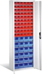 C+P Möbelsysteme S10064 Serie 13 Werkstattschrank lichtgrau