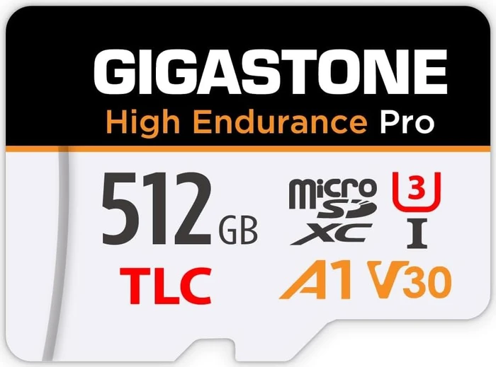 Gigastone High Endurance Pro R150/W120 512GB Kit, UHS-I U3, A1, Class 10