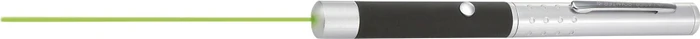 Renkforce RF-LP-500 Laserpointer mit grünem Laser, silber/schwarz, inkl. Etui