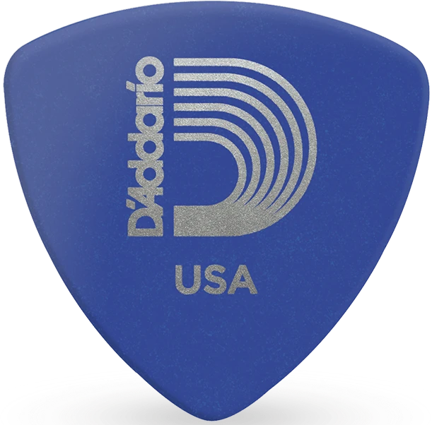 D'Addario Duralin Wide Pick, Medium/Heavy Gauge (1.0mm), 100-Pack