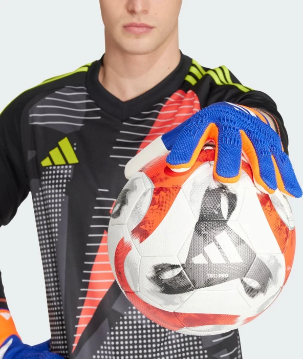 adidas Predator Pro Torwarthandschuhe lucid blue/solar red/white