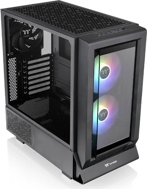 Thermaltake Ceres 350 MX Black, schwarz, Glasfenster
