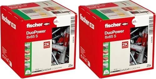 fischer DuoPower Schrauben/Dübel-Sortiment