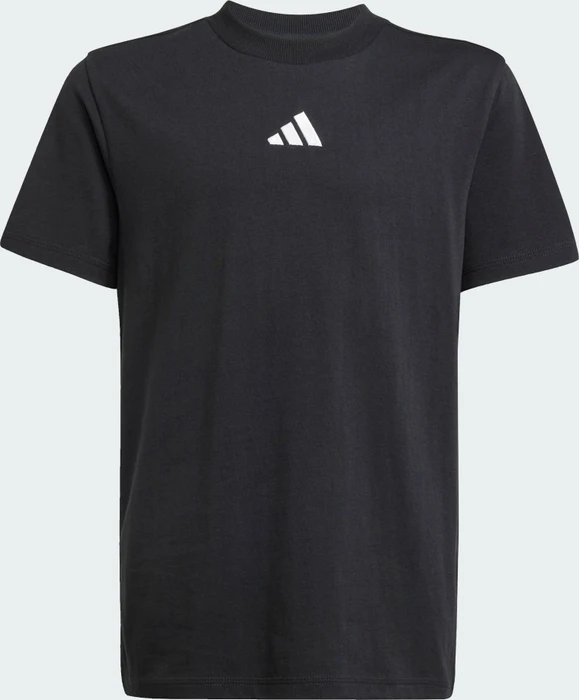 adidas Essentials T-Shirt kurzarm schwarz/weiß (Junior)