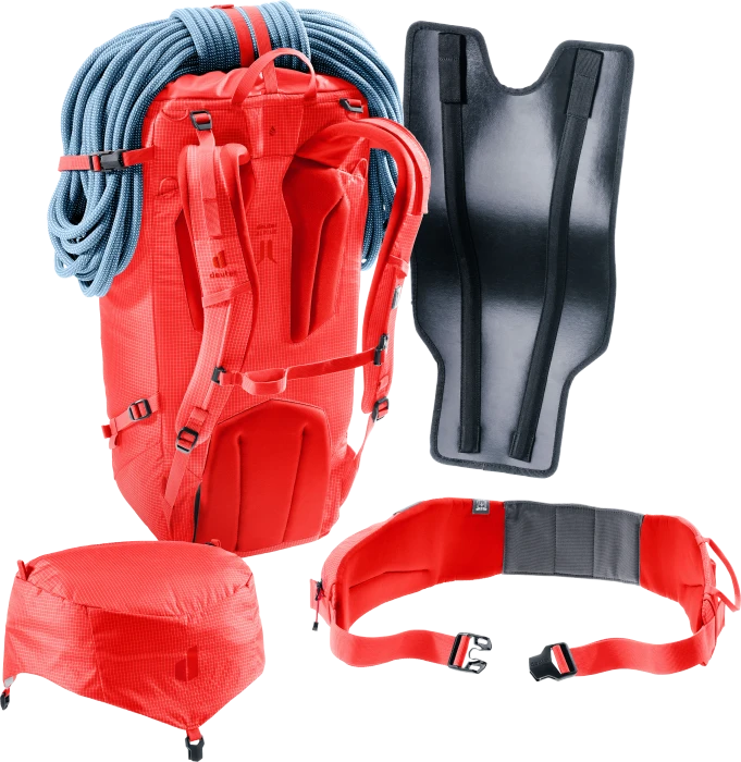 Deuter Guide 34+6 poppy/crimson