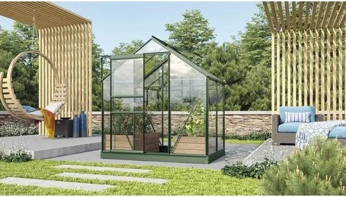 Vitavia Venus 2500 ESG 3mm Gewächshaus grün